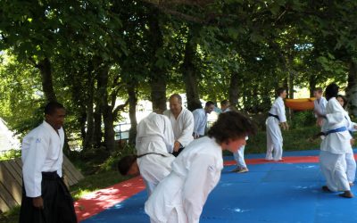 aikido Aiki'Tipi pleine nature groupe