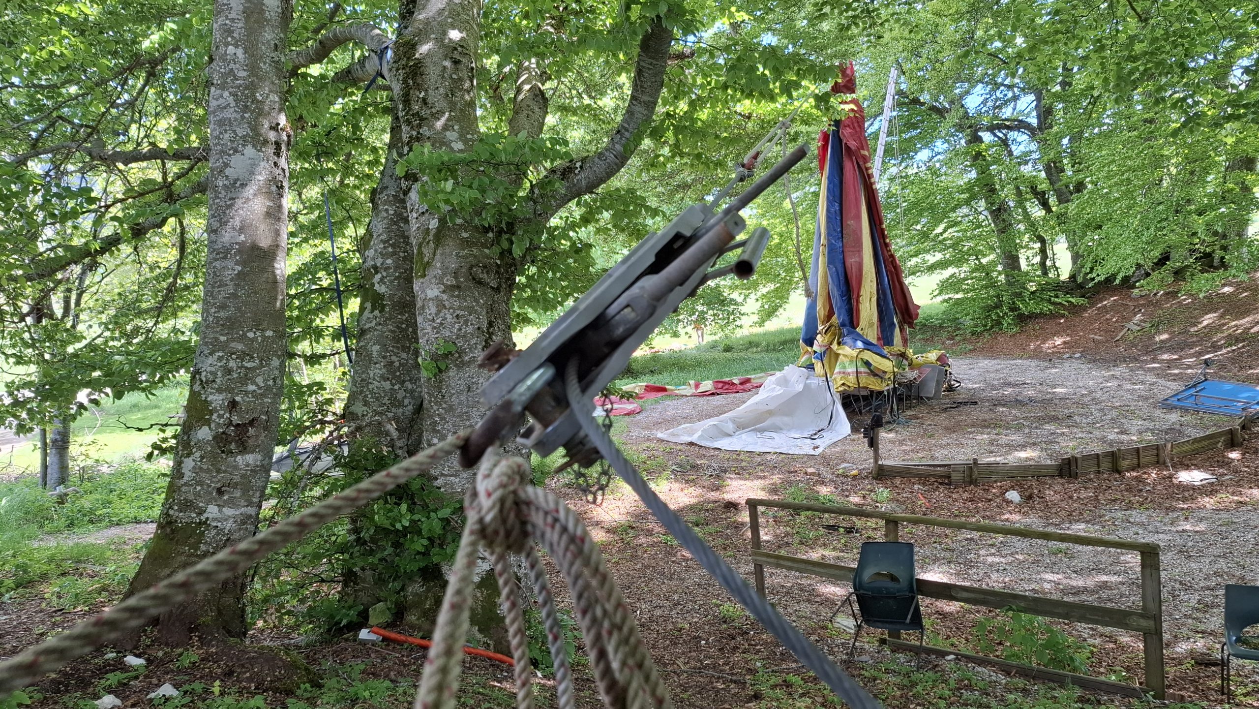 Montage du chapiteau 2