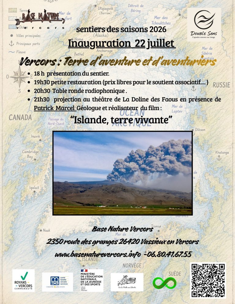Lire la suite à propos de l’article Inauguration et projection Sentier des Saisons