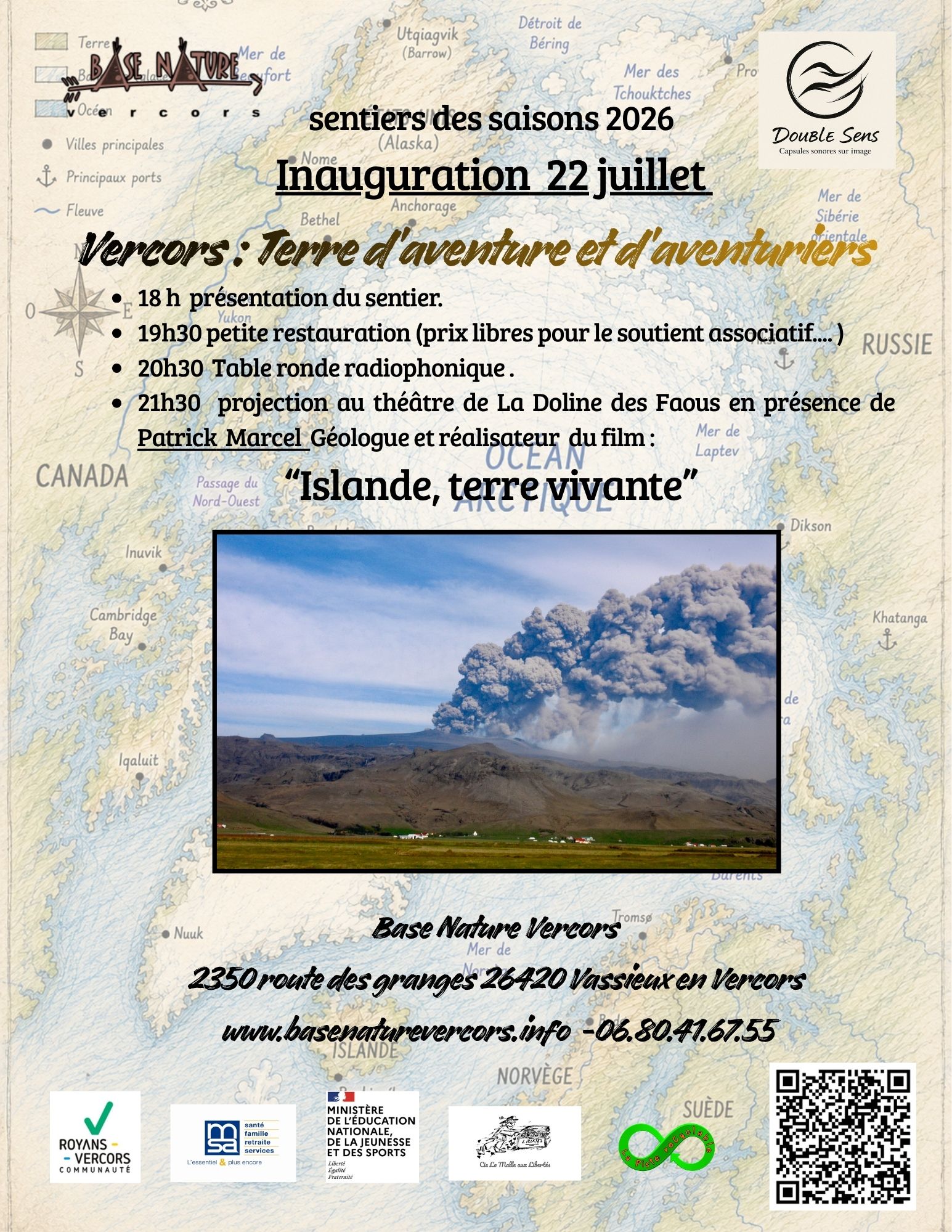 Lire la suite à propos de l’article Inauguration et projection Sentier des Saisons