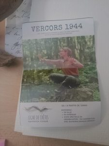 Affiche du spectacle Vercors 1944 de la compagnie Ligne de Crêtes